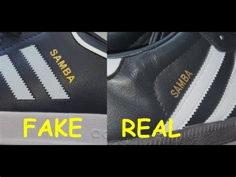 real vs fake adidas samba|how to legit check samba.